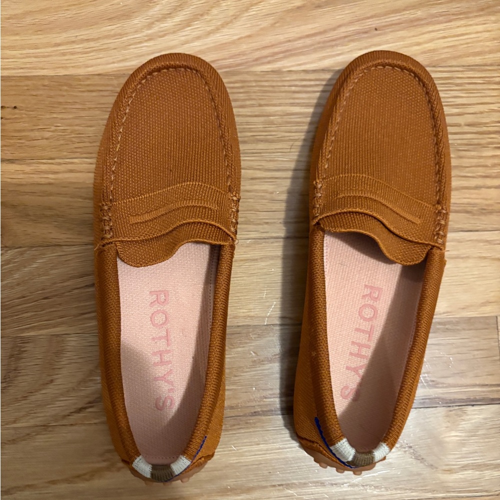 Rothy's Terracotta Slip-On Shoes, never worn